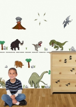 Bosco Bear - Jurassic X  Wall Stickers